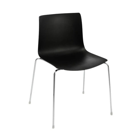 Catifa 46 Chair Unicolored Frame Chrome